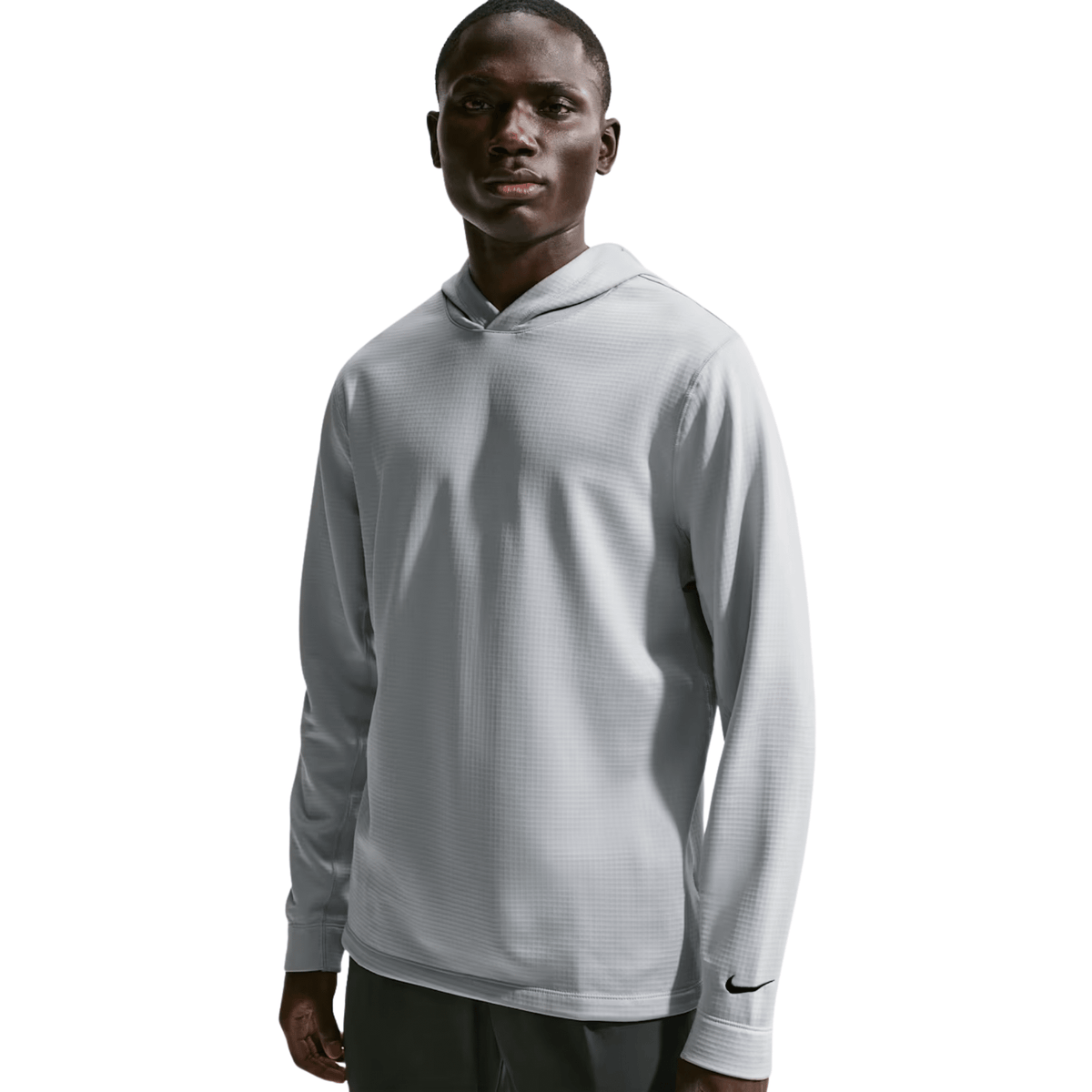 Nike Velocity Therma-FIT Golf Hoodie Wolf Grey Black