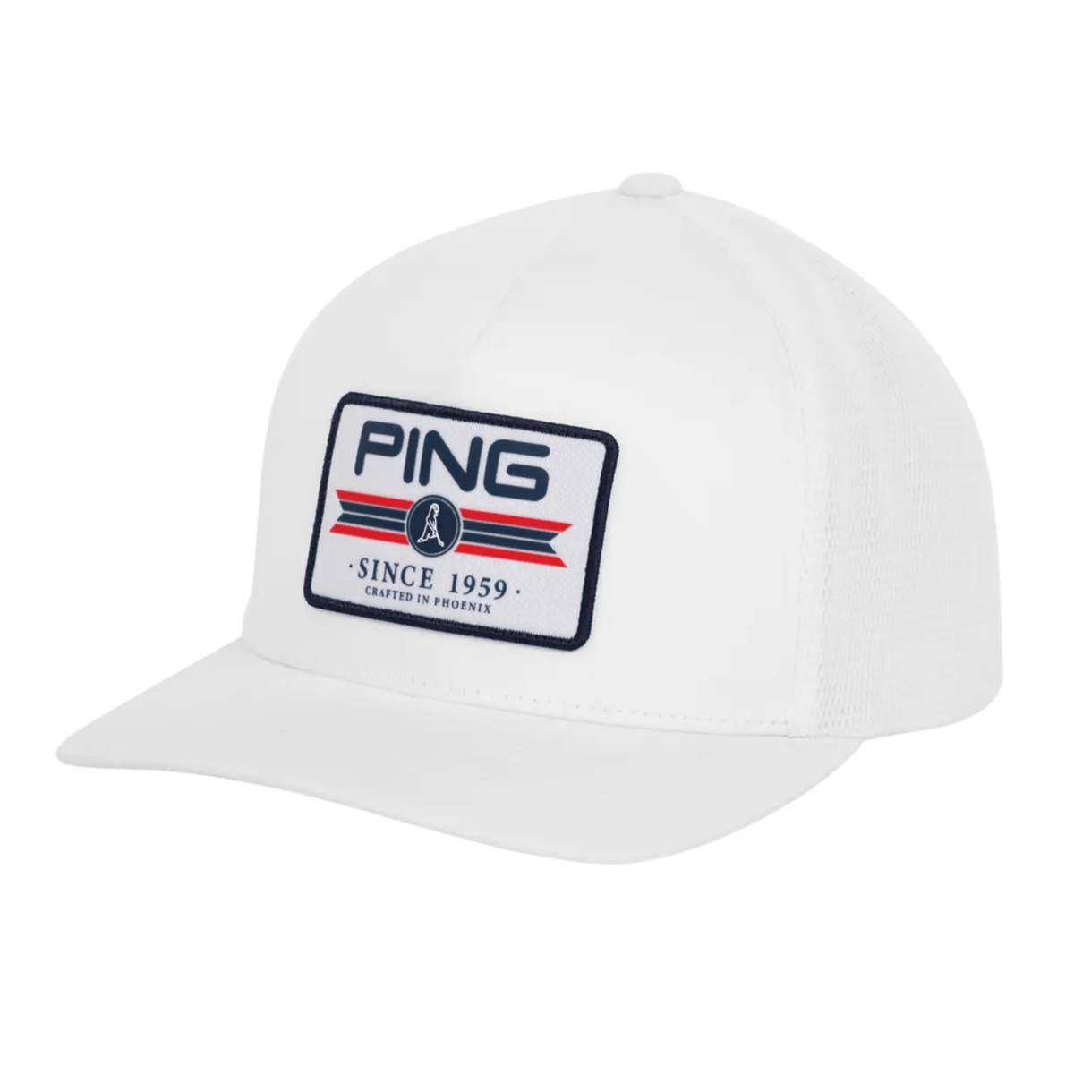 PING AVIATOR CAP White