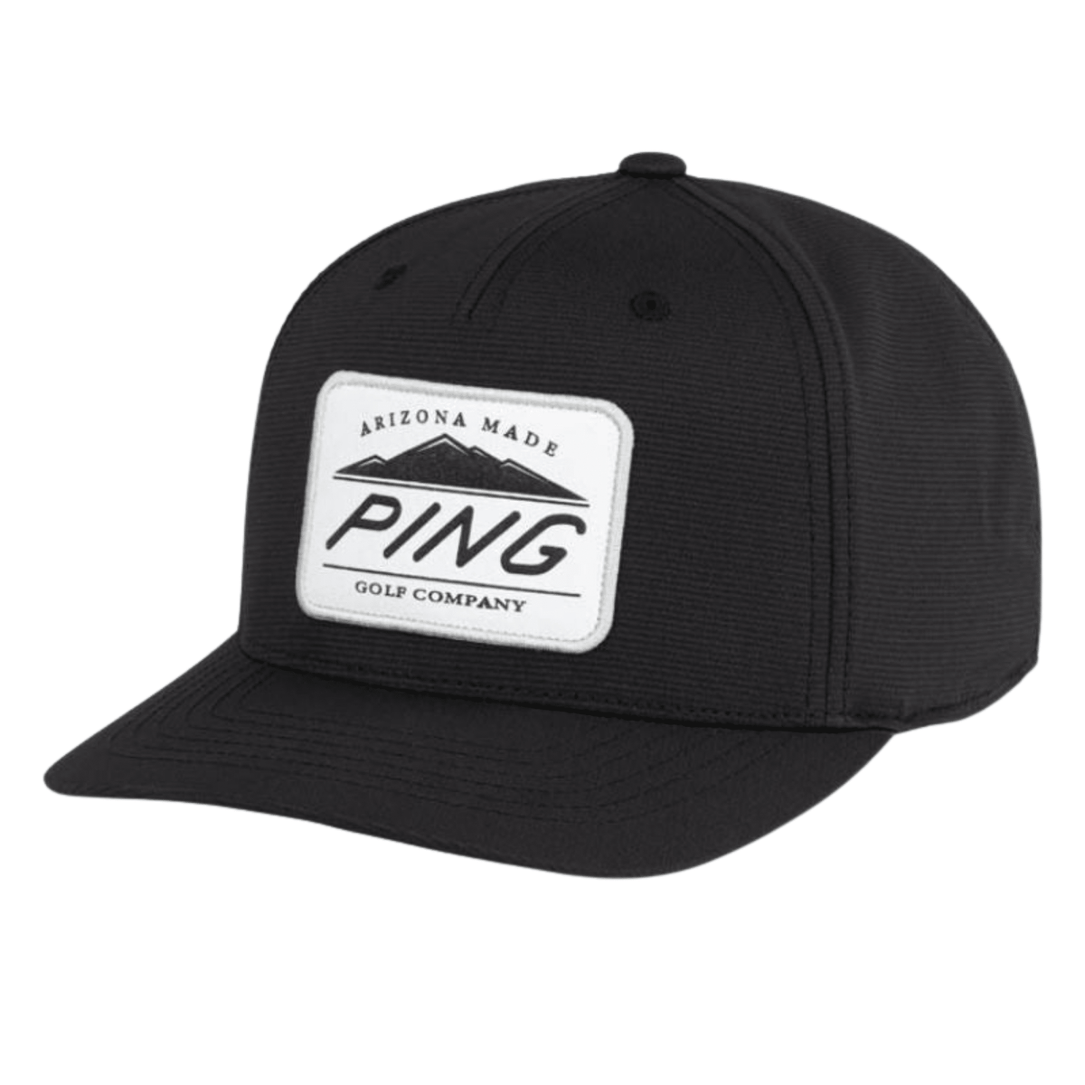 PING Camelback Patch Hat Black