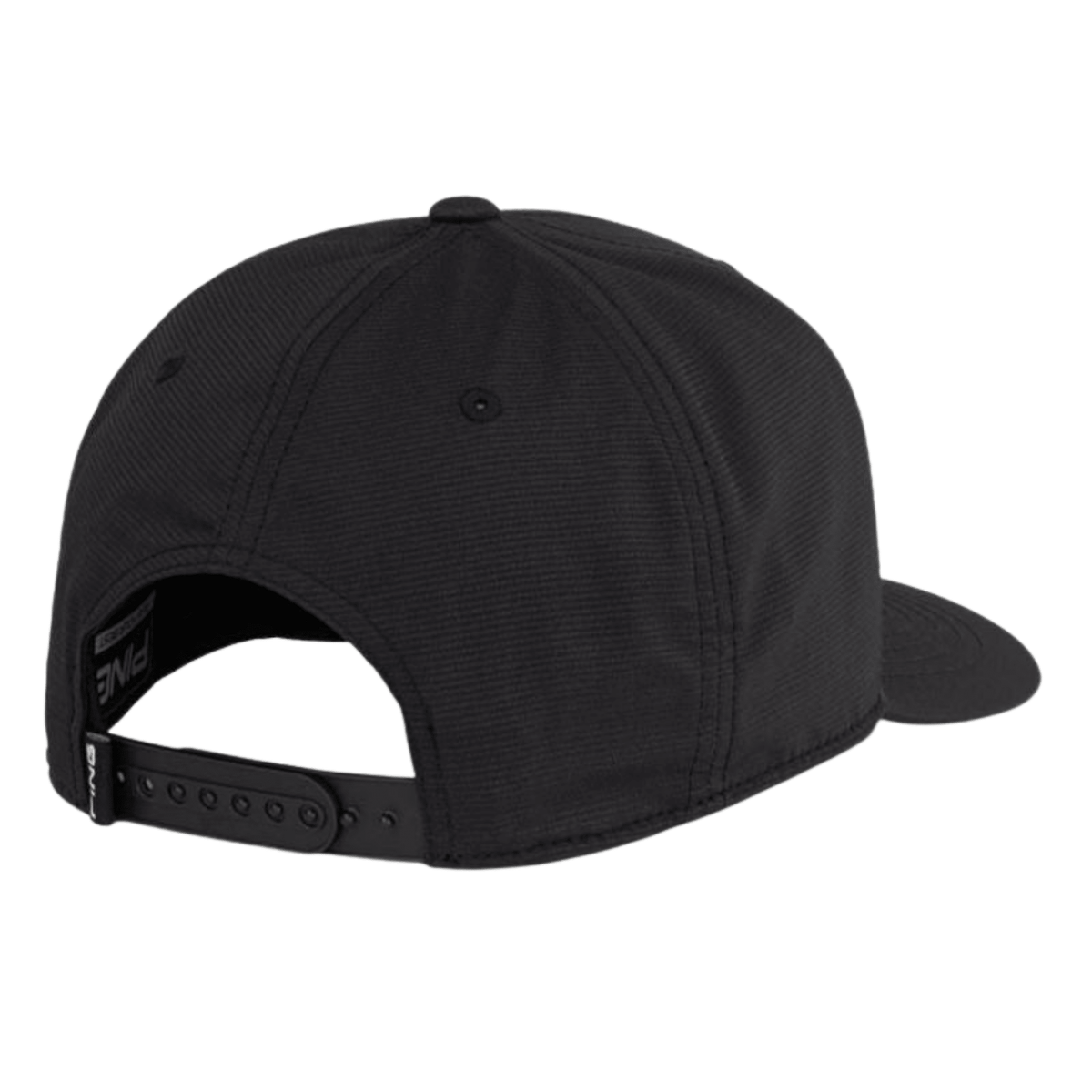 PING Camelback Patch Hat Black