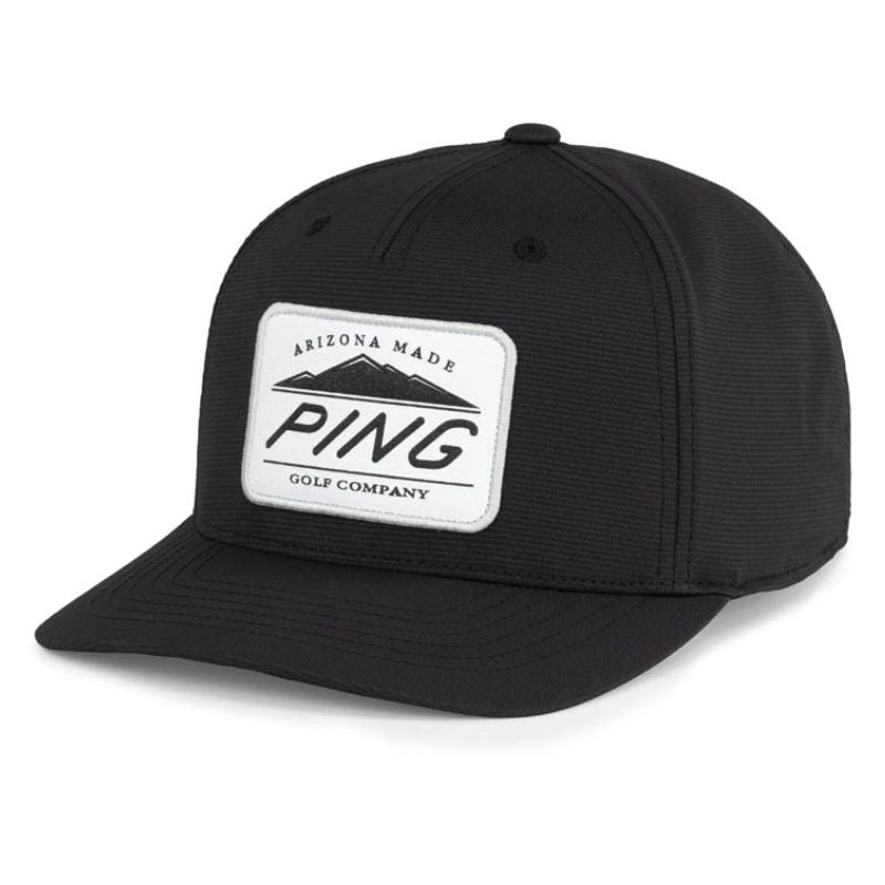 PING Camelback Patch Hat Black