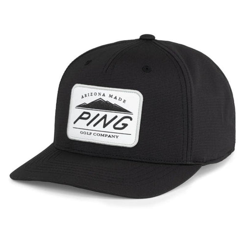 PING Camelback Patch Hat Black