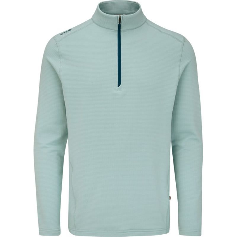 PING Edwin 1/4 Zip Sweater Harbour Grey