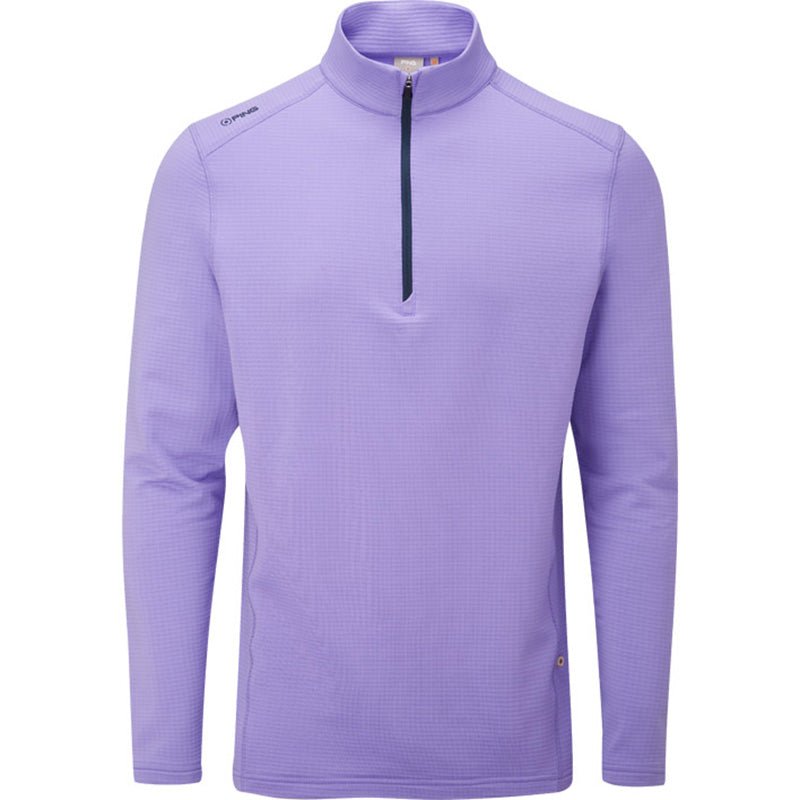 PING Edwin 1/4 Zip Sweater Violet