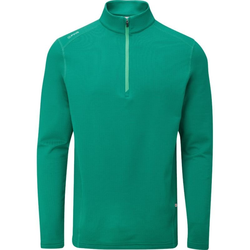 PING Edwin 1/4 Zip Sweater Everglade