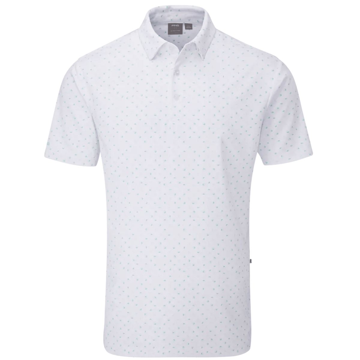 PING Ephron Polo White Green Bay Multi
