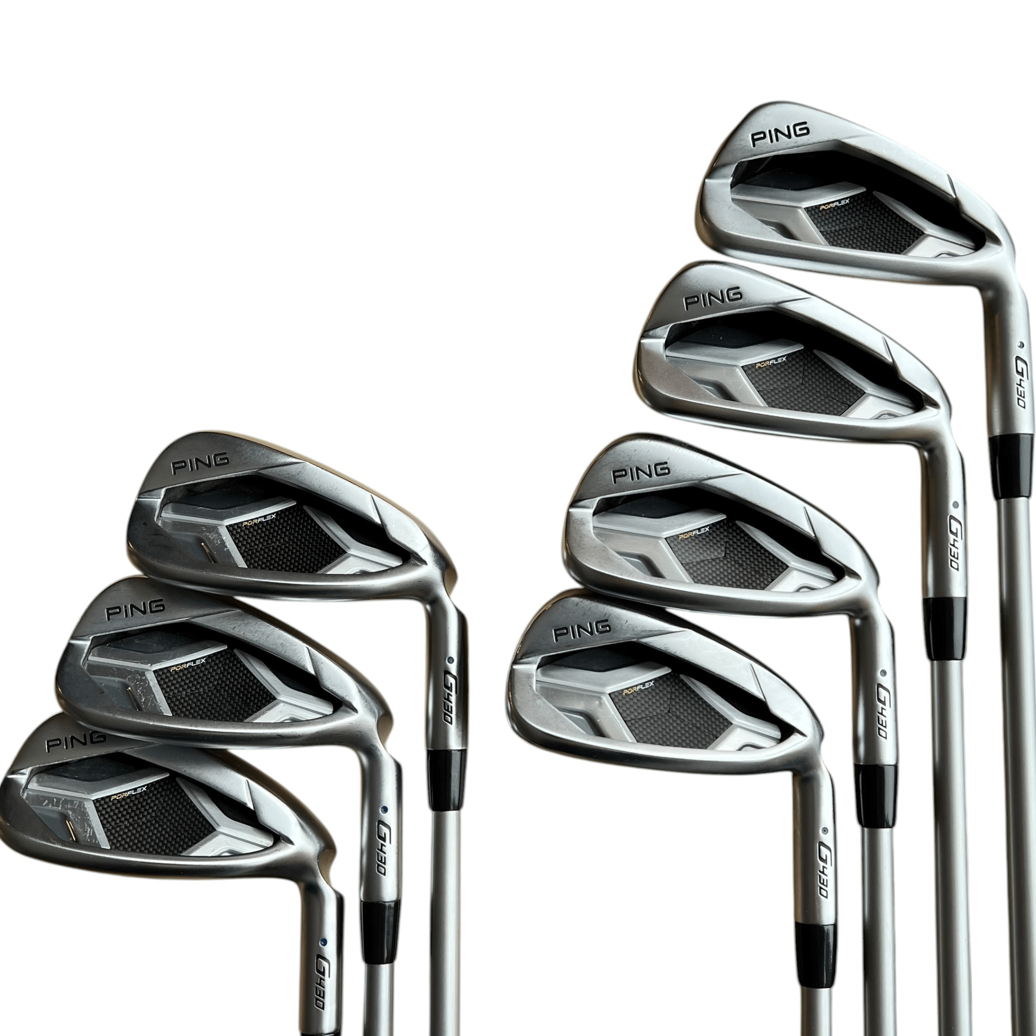 PING G430 Iron Set - Graphite - 6-PW, 45, 50 - Used - Golf Vault PING G430 Iron Set - Graphite - 6-PW, 45, 50 - Used - Golf Vault