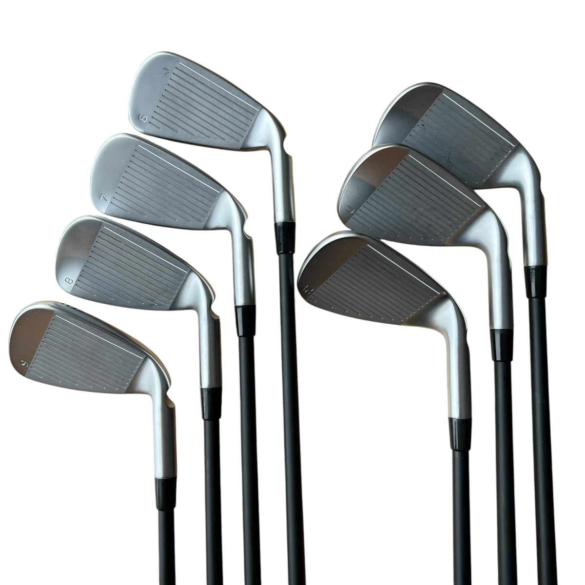 PING G440 Power Spec Iron Set - Graphite - 6-PW, UW, 50 - (-0.5" & 3° FLAT) - Used