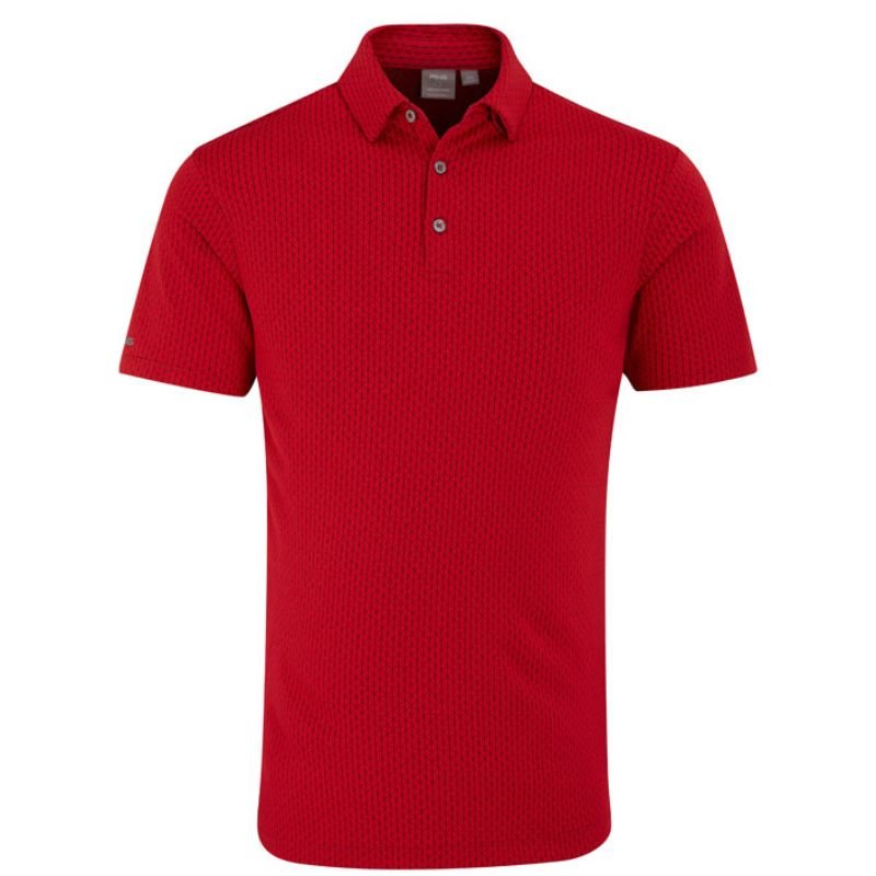 PING Hershel Polo Rich Red