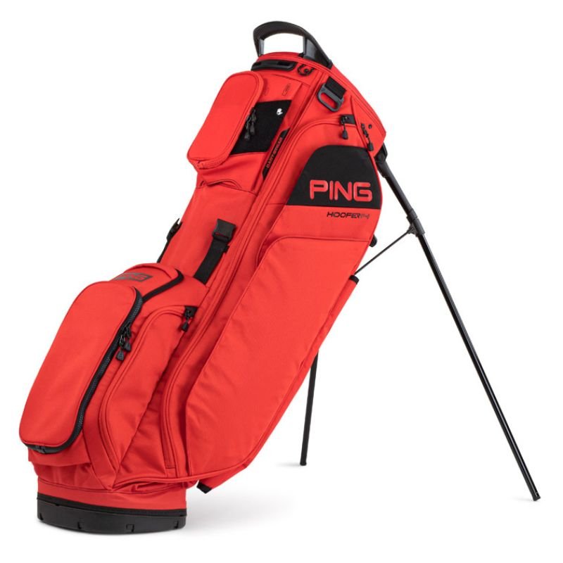 PING Hoofer 14 Stand Bag Red Black
