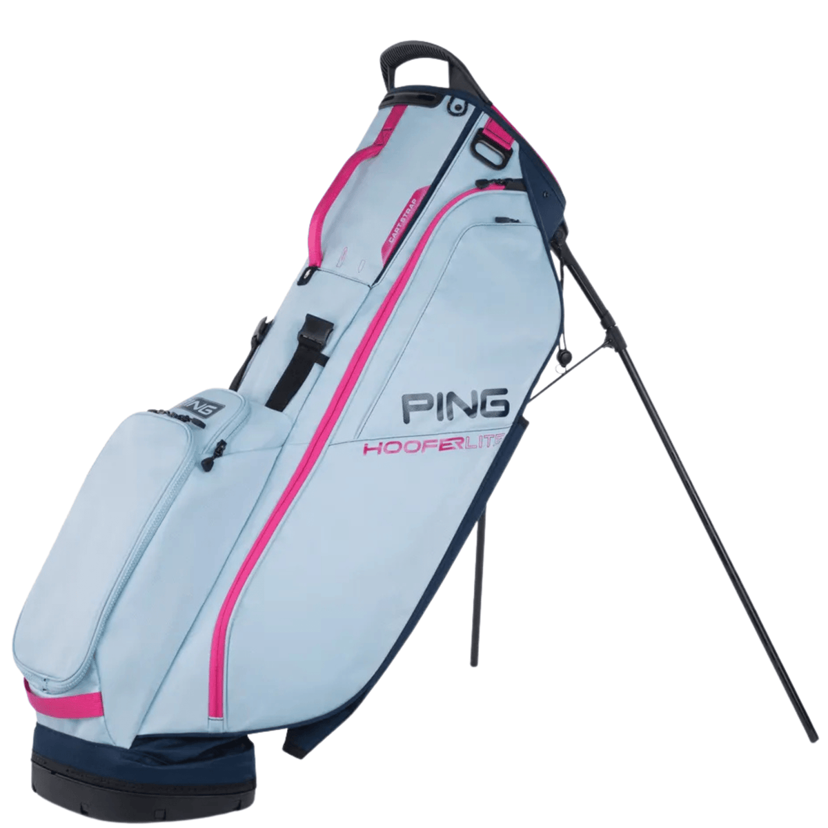 PING Hoofer Lite Stand Bag Crystal Navy Malibu Rose
