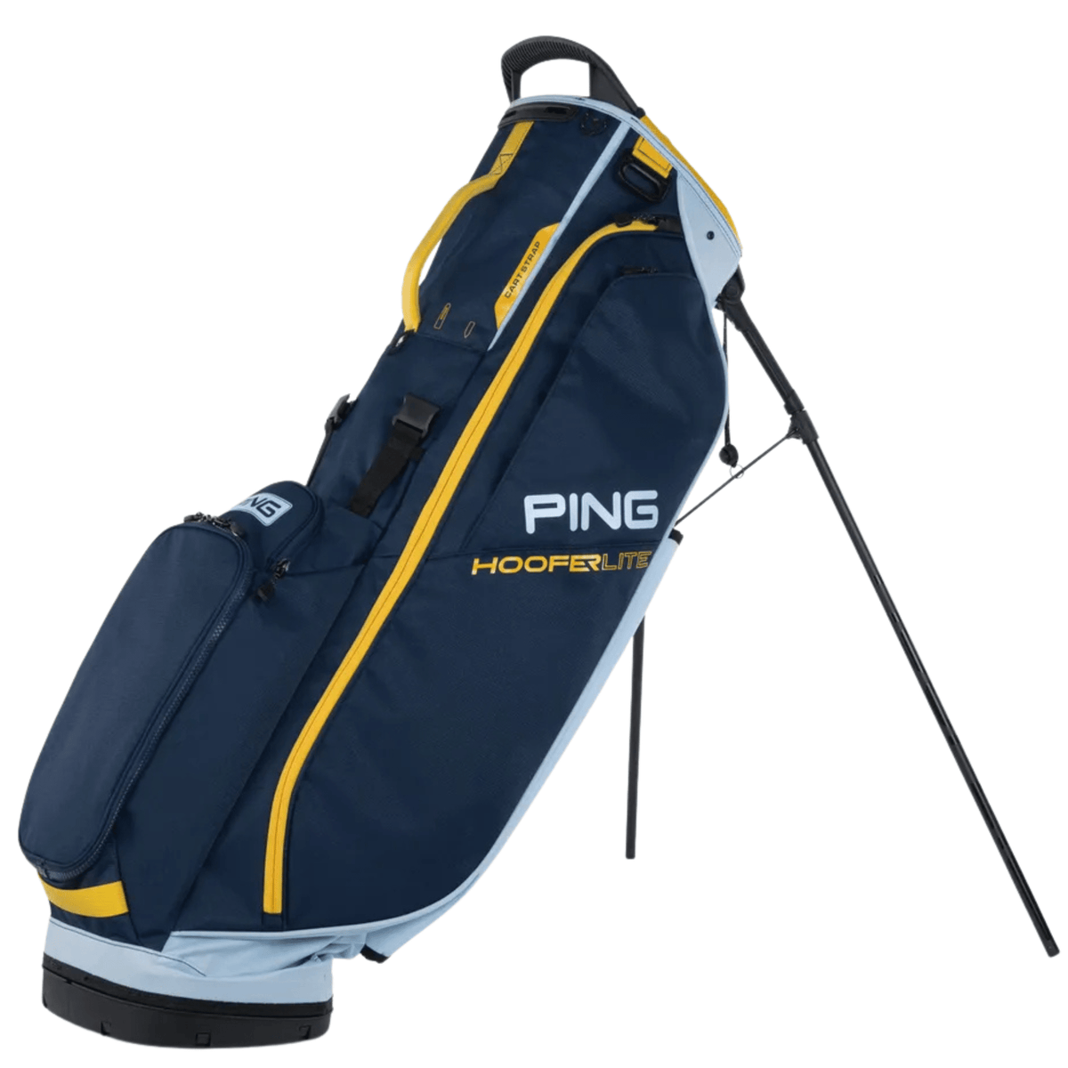 PING Hoofer Lite Stand Bag Navy Crystal Lemon