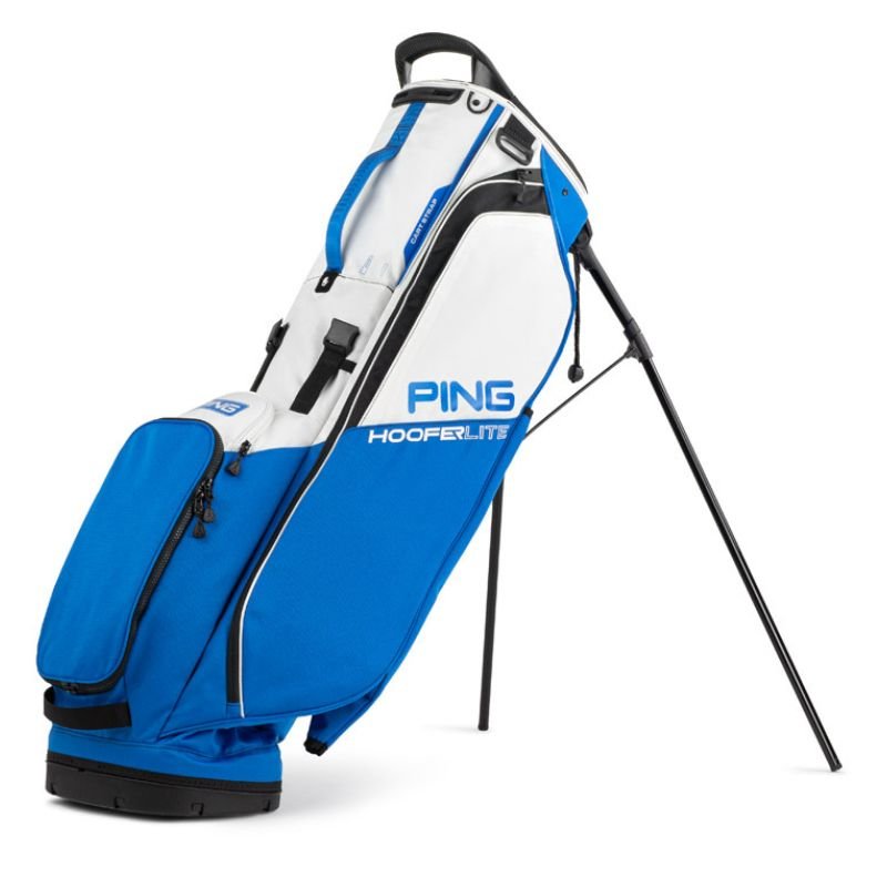 PING Hoofer Lite Stand Bag Royal White Black