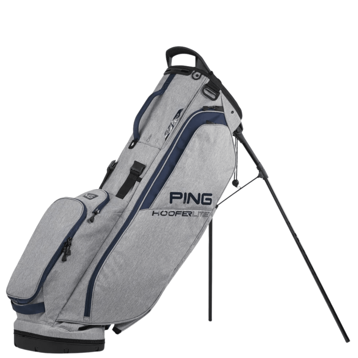 PING Hoofer Lite Stand Bag Heather Grey Navy
