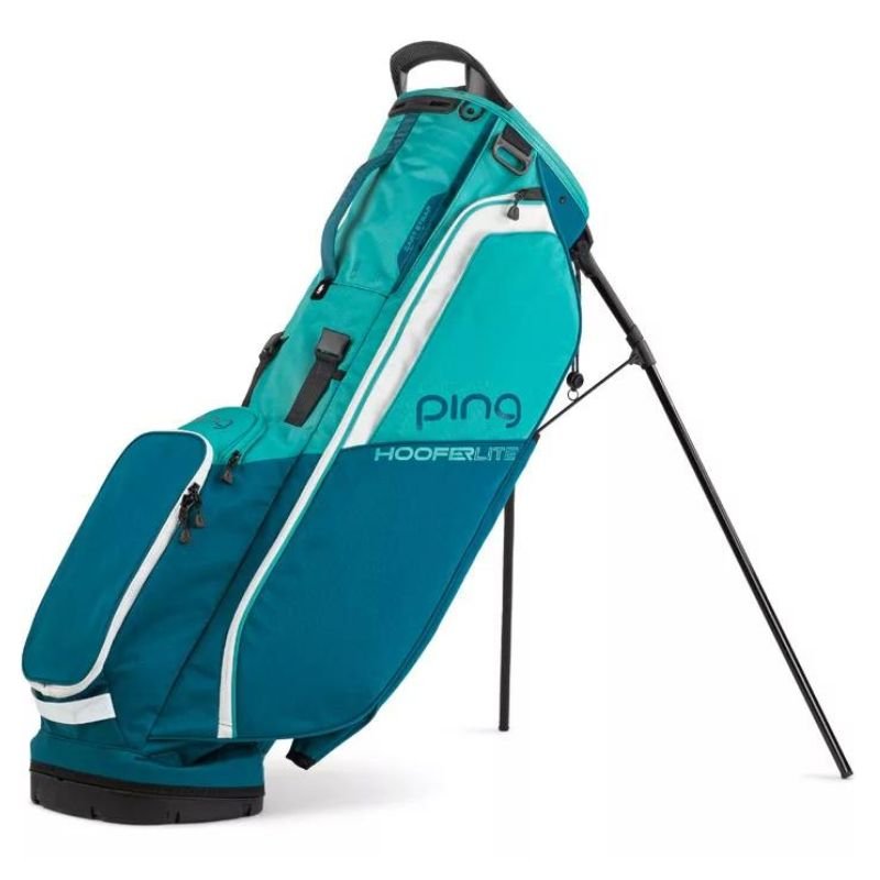 PING Hoofer Lite Stand Bag Moroccan Blue Teal White