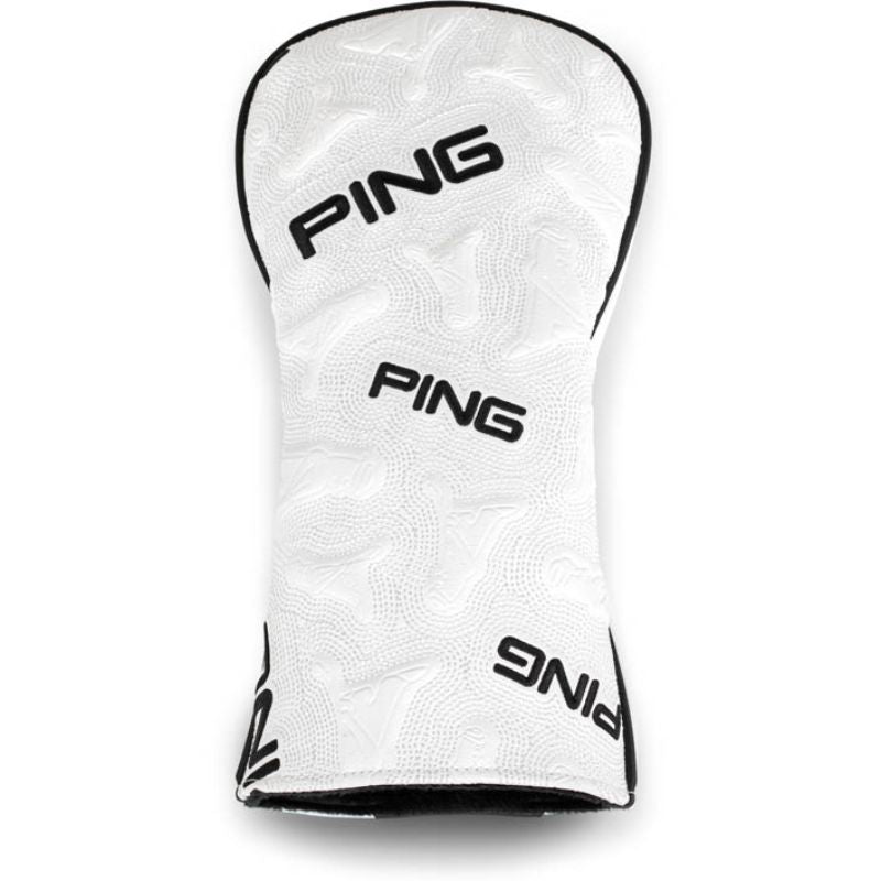 PING Icon Driver Headcover White