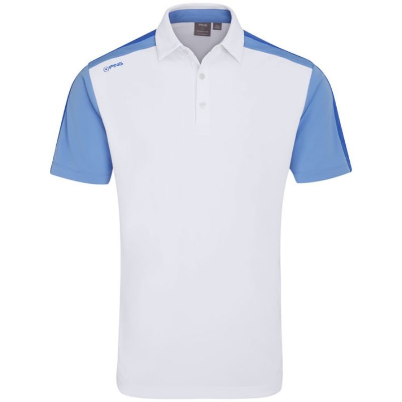 PING Kelly Polo White Multi