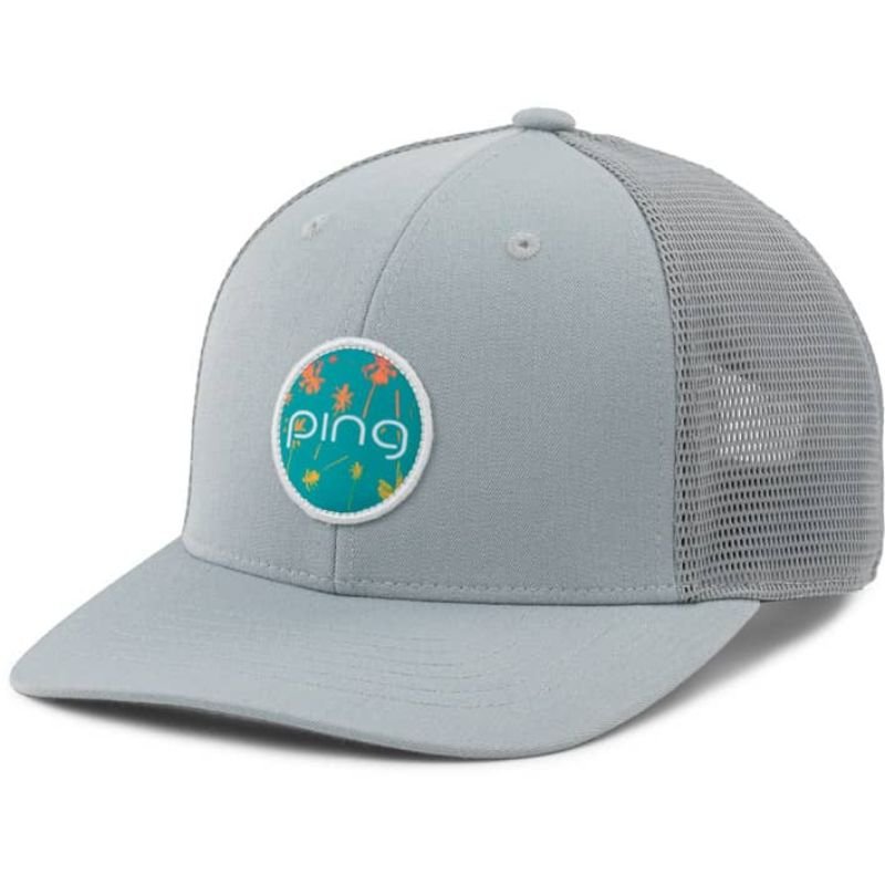 PING Ladies Fourball Cap Light Grey
