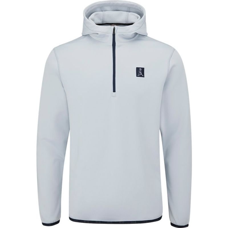 PING Mr. PING Fleece Hoodie Pearl Grey