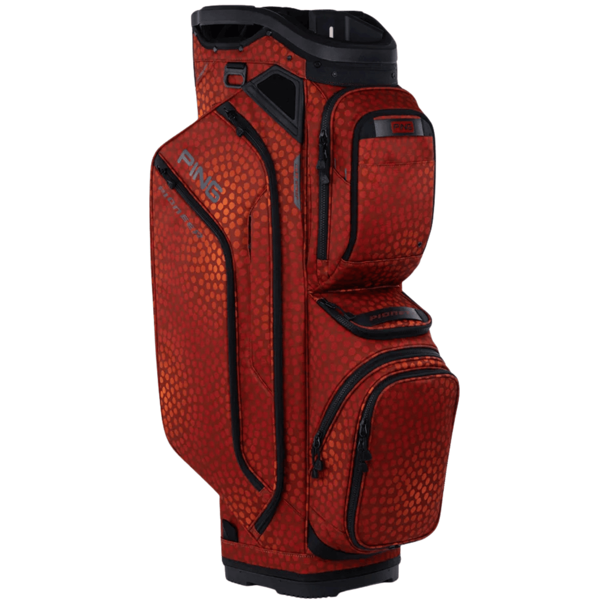 PING Pioneer Cart Bag Rust Mosaic