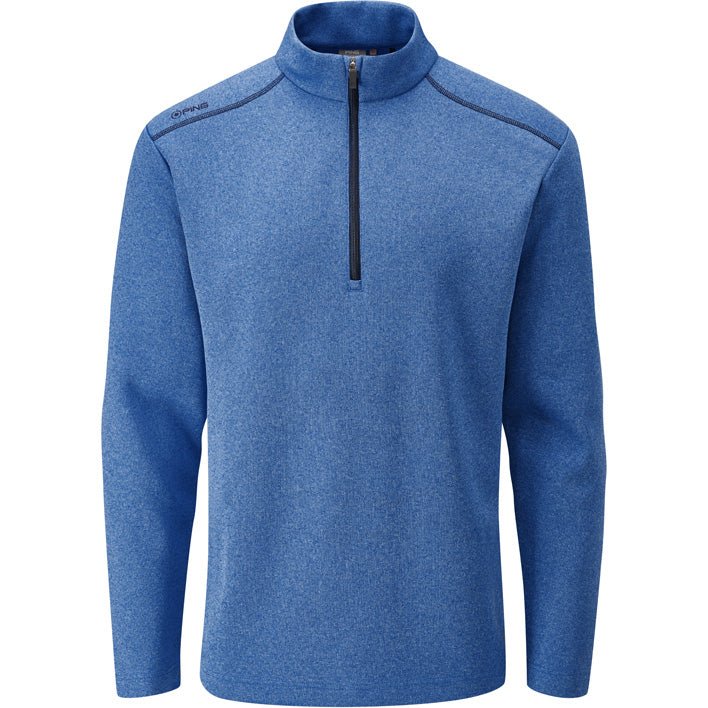 PING Ramsey 1/4 Zip Sweater Snorkel Blue