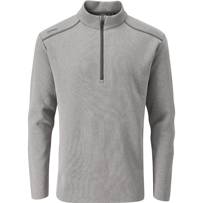 PING Ramsey 1/4 Zip Sweater Ash