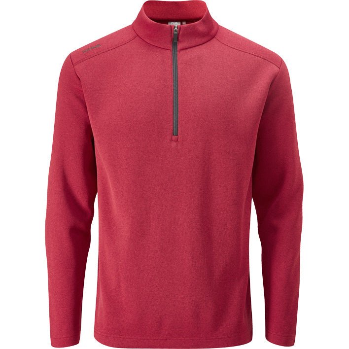 PING Ramsey 1/4 Zip Sweater Red