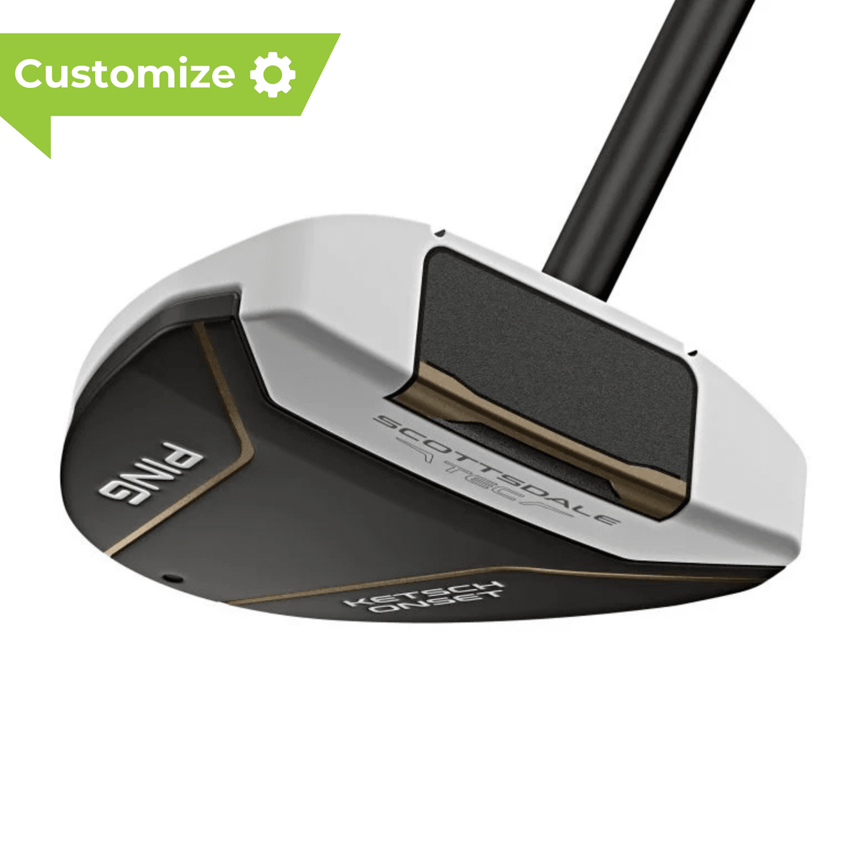 PING Scottsdale Tec Ketsch Onset Putter - Build Your Own