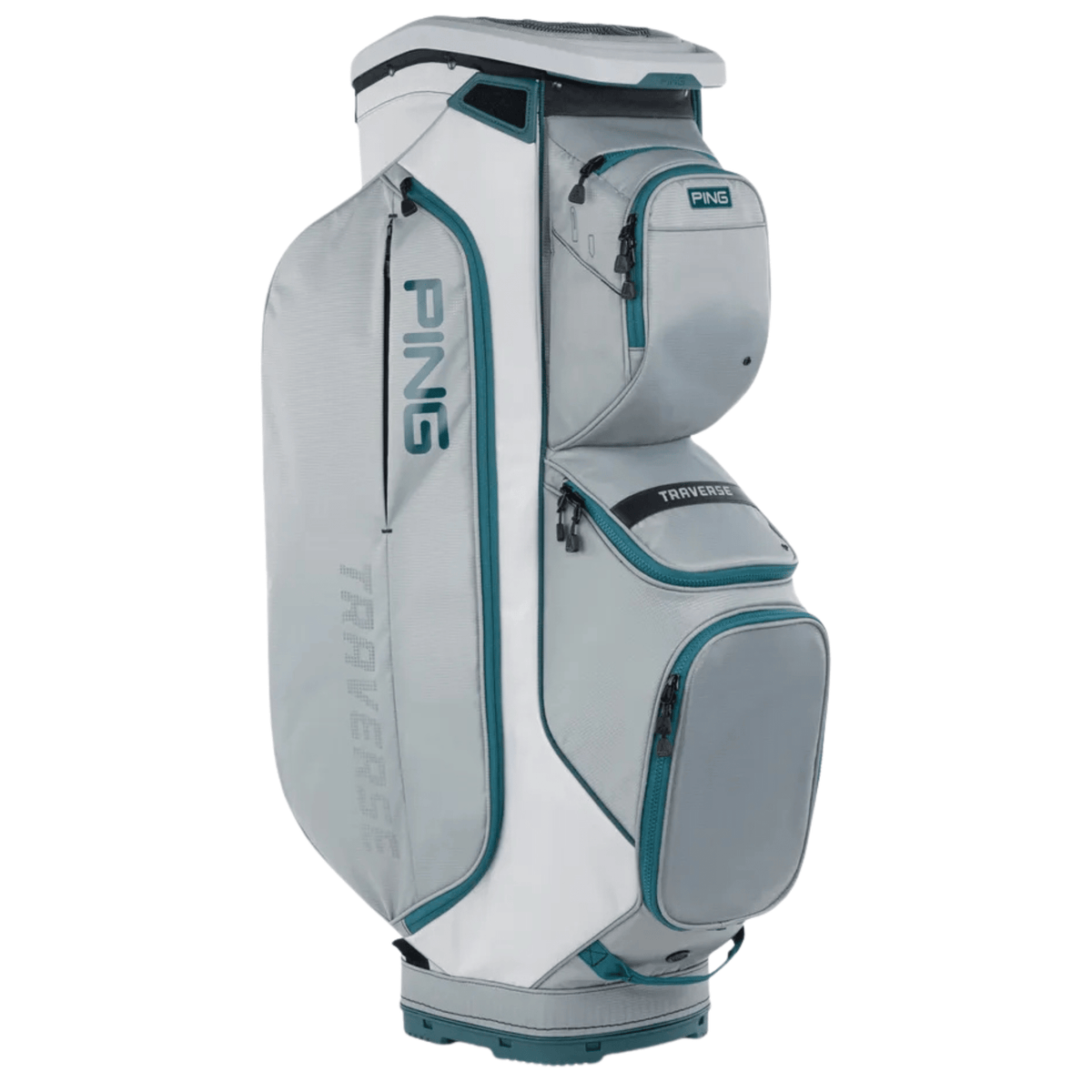 PING Traverse Cart Bag Grey Platinum Atlantic