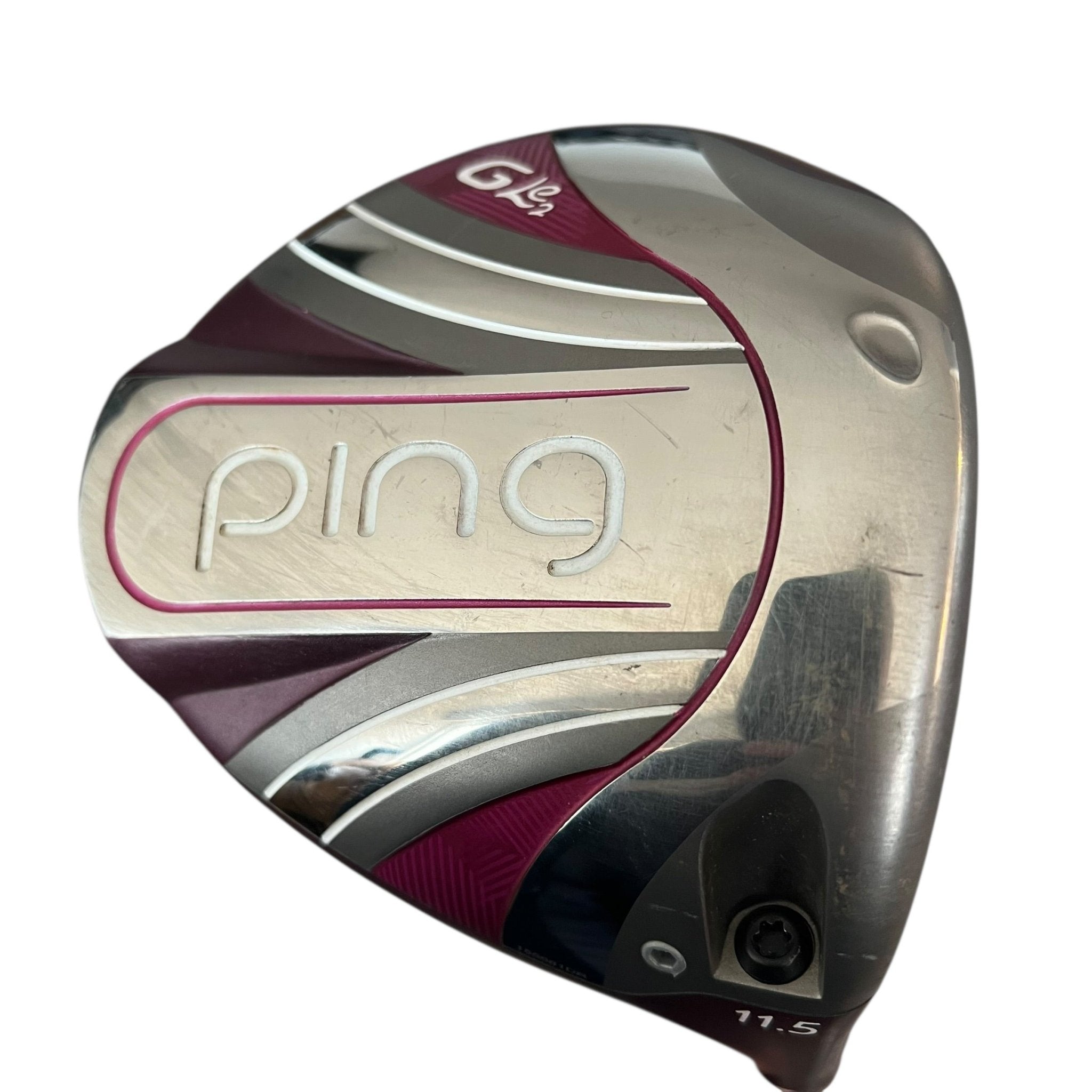【レフティ L】GLe2 ドライバー レディース PING ピン ボルドー Ping Women's G Le2 Driver - Used - Golf Vault