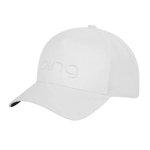 PING Women's TRUCKER CAP White