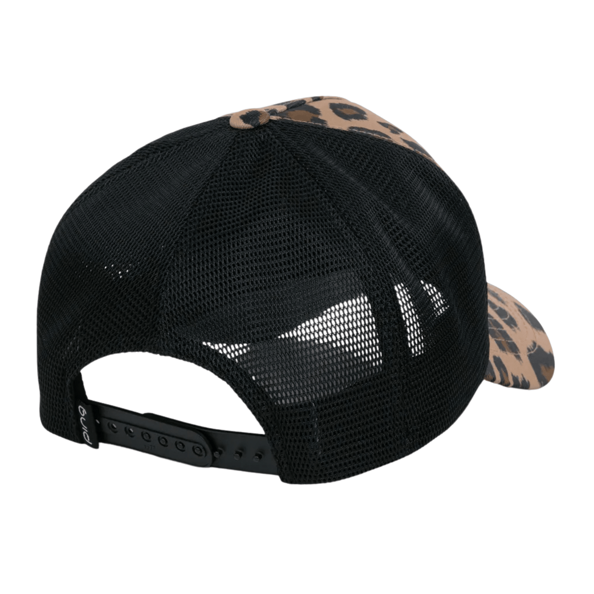 PING Women's TRUCKER CAP Leopard