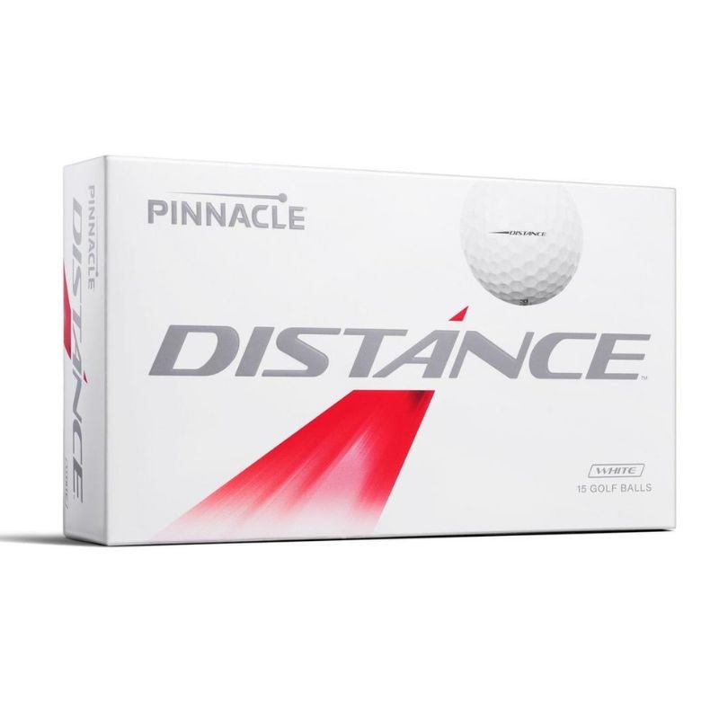 Pinnacle Distance Golf Balls - 15 Pack White