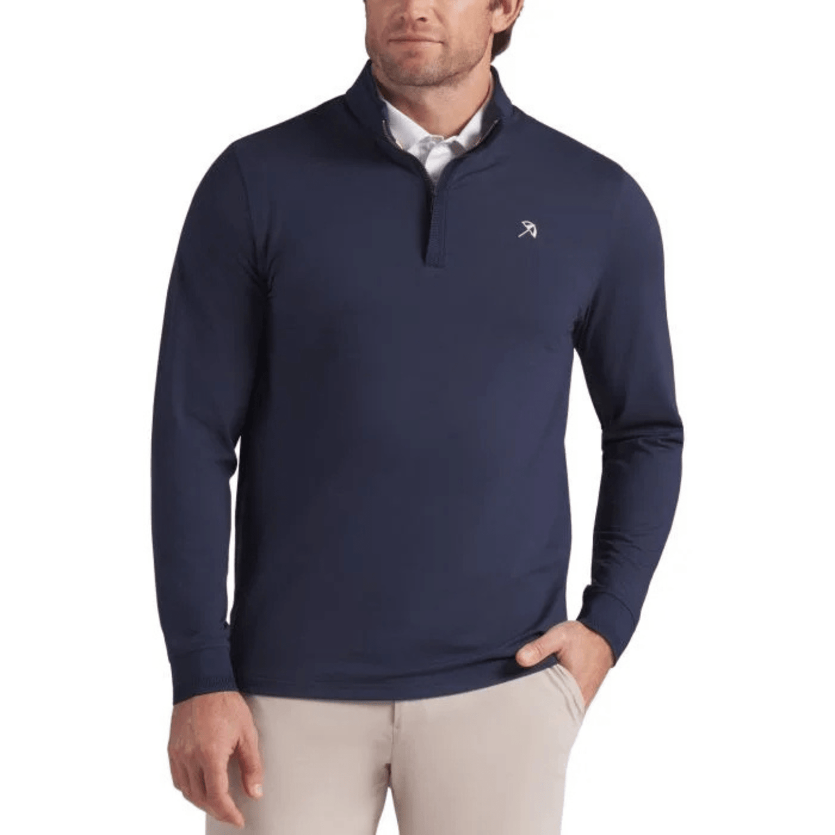 PUMA AP CLOUDSPUN Golf 1/4 Zip Deep Navy