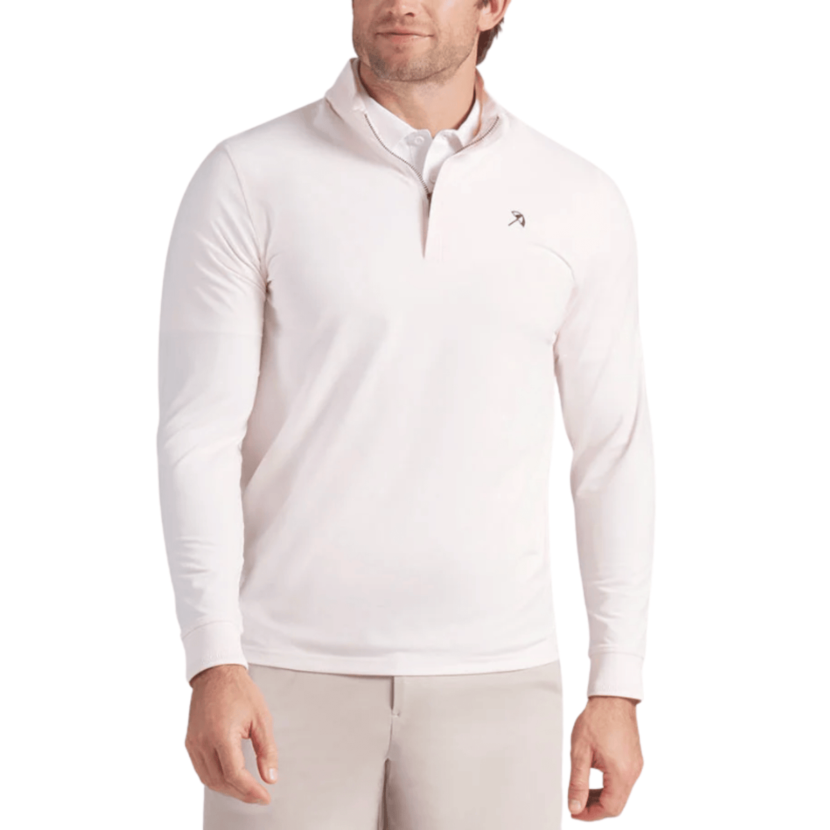 PUMA AP CLOUDSPUN Golf 1/4 Zip Jasmine Flower