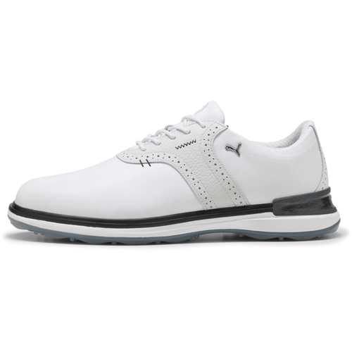 PUMA AVANT Spikeless Golf Shoes Puma White Ash Gray Puma Black Medium