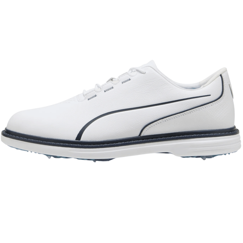 PUMA AVANT Tour Golf Shoes Puma White Deep Navy Medium
