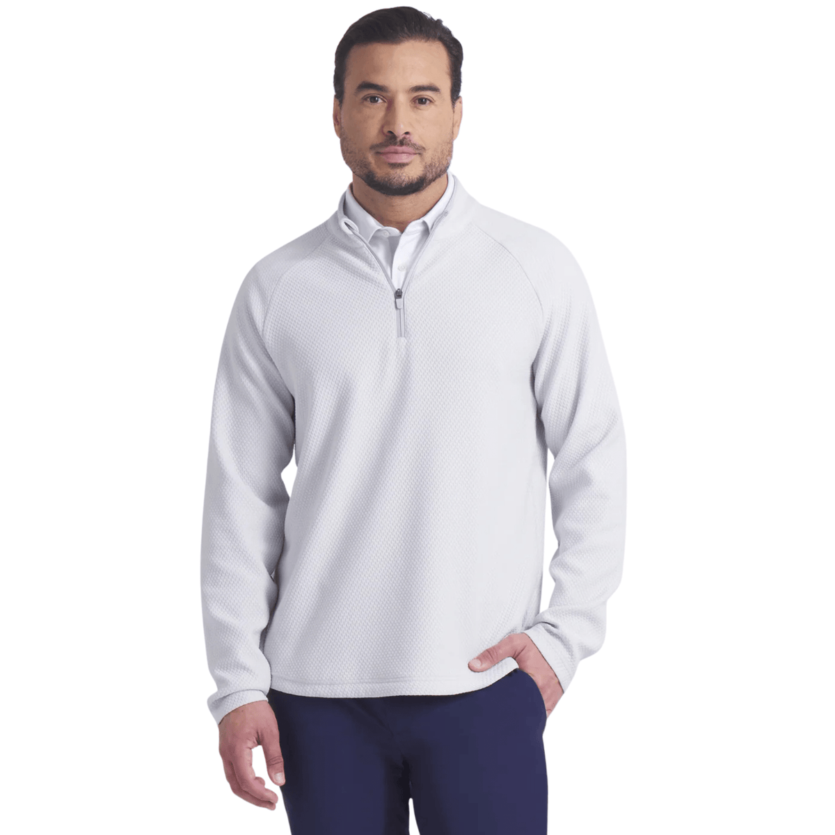 PUMA Boulder 2.0 Golf 1/4 Zip Ash Grey
