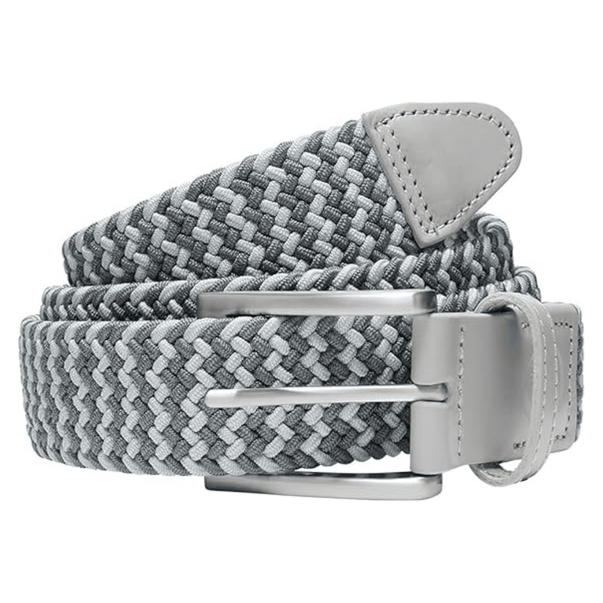 PUMA Braided Weave Belt Grey