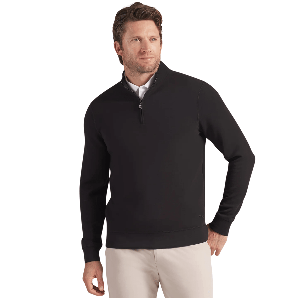 PUMA CLOUDSPUN Fleece 1/4 Zip Puma Black