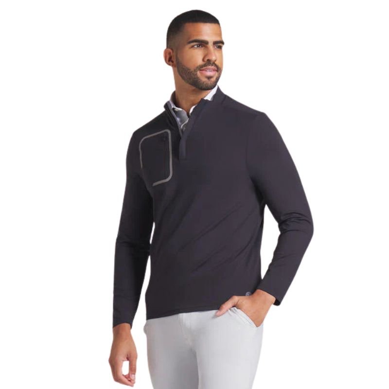 PUMA Cloudspun Tech 1/4 Zip Puma Black