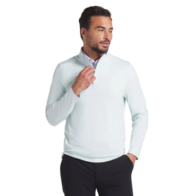 PUMA Cloudspun Tech 1/4 Zip Peaceful Blue