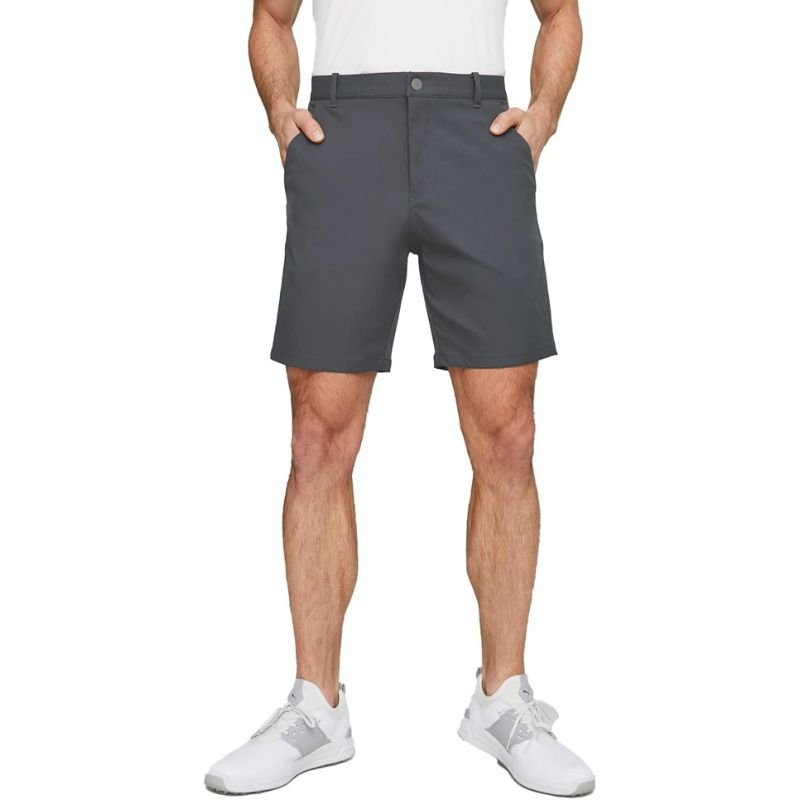 PUMA Dealer 8" Golf Shorts Strong Gray