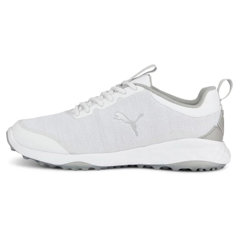 PUMA Fusion Pro Spikeless Golf Shoes White Medium