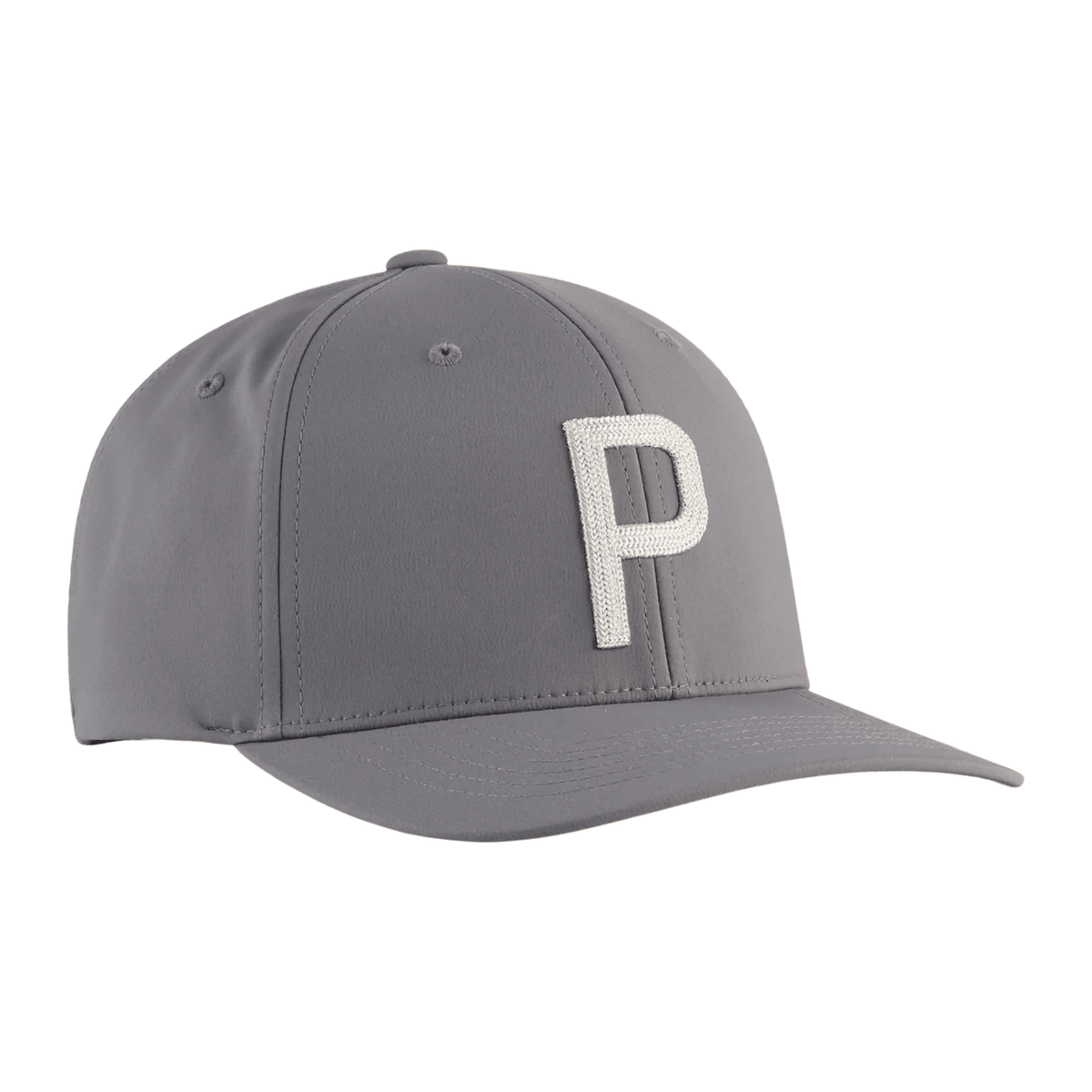 PUMA Heritage P Golf Cap Shady Gray Platino Silver OSFA
