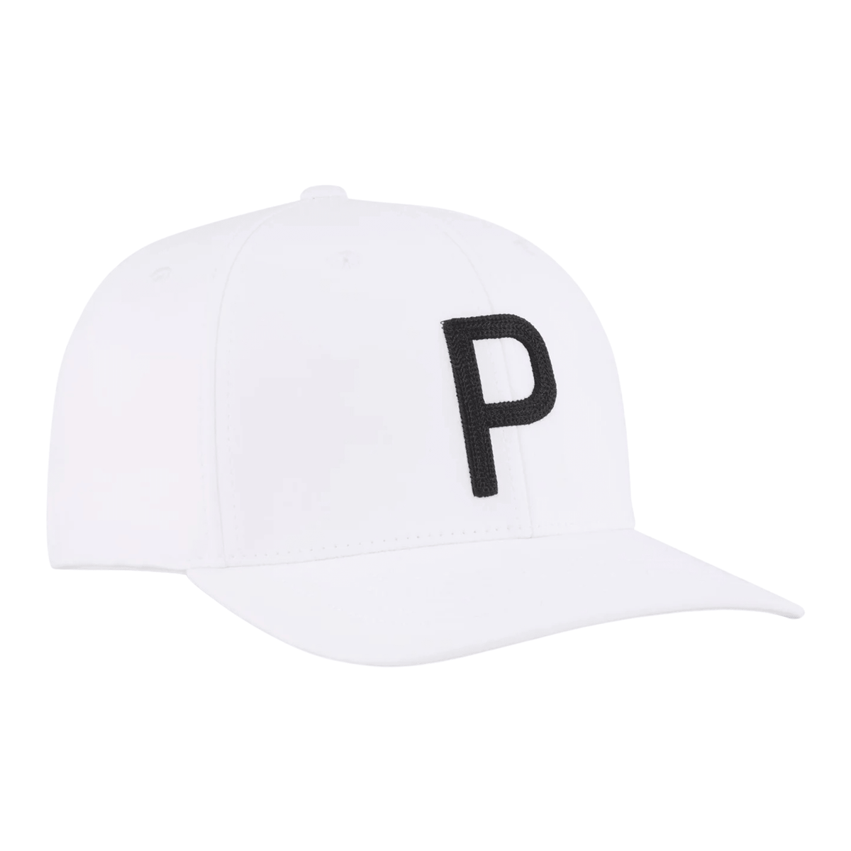 PUMA Heritage P Golf Cap White Glow Puma Black OSFA