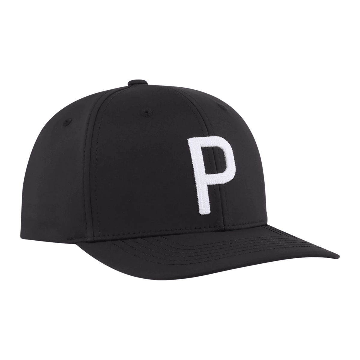 PUMA Heritage P Golf Cap Puma Black White Glow OSFA