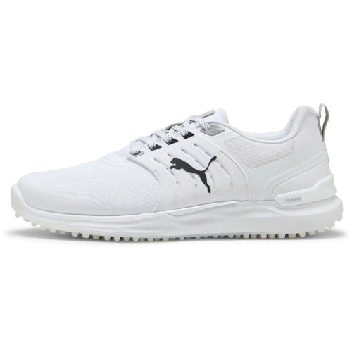 PUMA IGNITE ELEVATE 2 Spikeless Golf Shoes - Wide Puma White Puma Black Puma Silver Wide