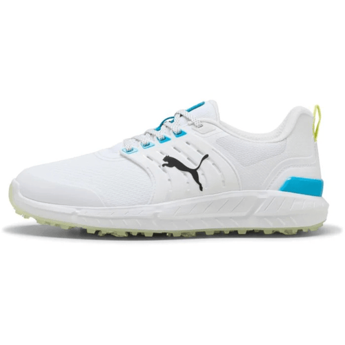 PUMA IGNITE ELEVATE 2 TOUR Golf Shoes Puma White Apple Spritz Speed Blue Medium