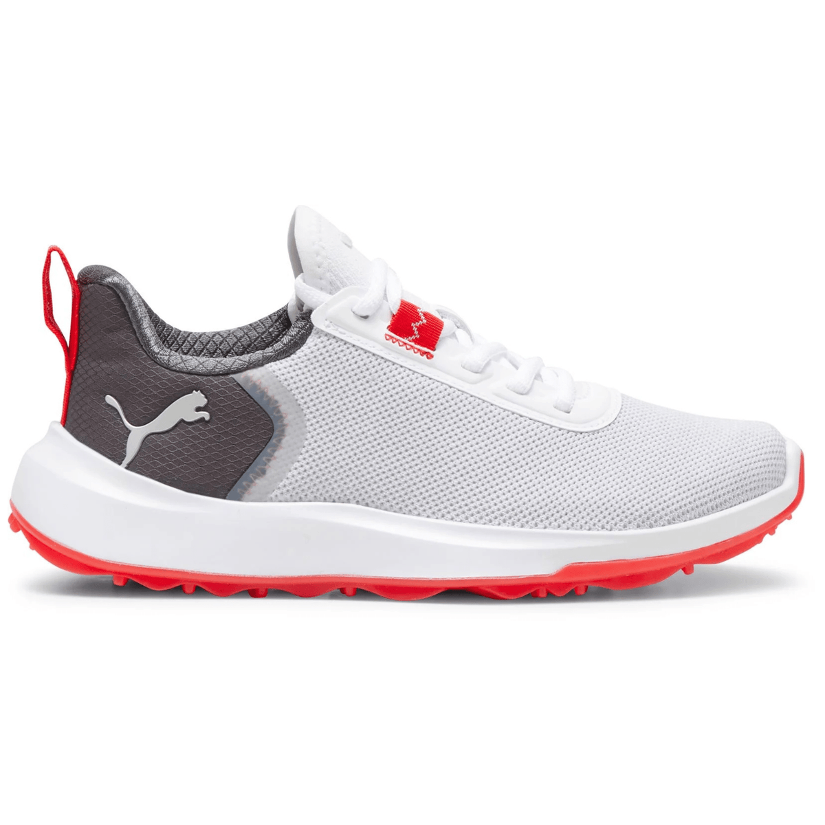 PUMA Junior FUSION Crush Sport Golf Shoes Puma White Dark Coal